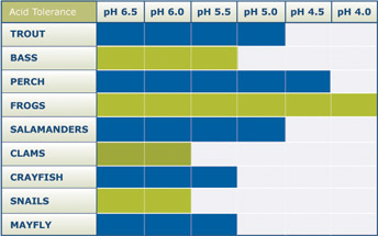 Acid Tolerance Chart