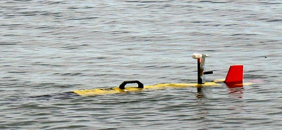 This robotic submarine will help University of Purdue researchers collect data from Lake Michigan’s nearshore waters to study how climate change might impact young fish.