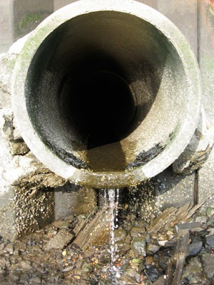 Combined Sewer Overflow Drain