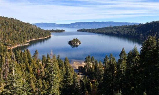 Lake Tahoe, the largest alpine lake in North America, was one of the primary validation sites for NASA’s global lake temperature study.