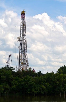 Natural Gas Drilling Platform