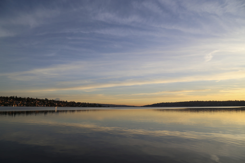 five canal lakes / lake washington