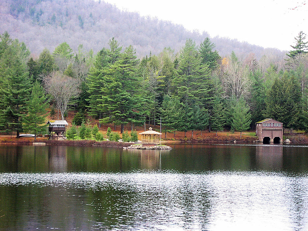 lakes of the adirondacks / Tupper Lake