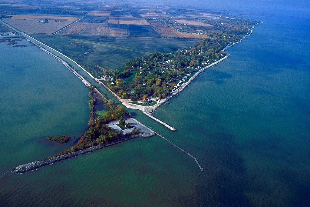 Lake Erie east of Toledo