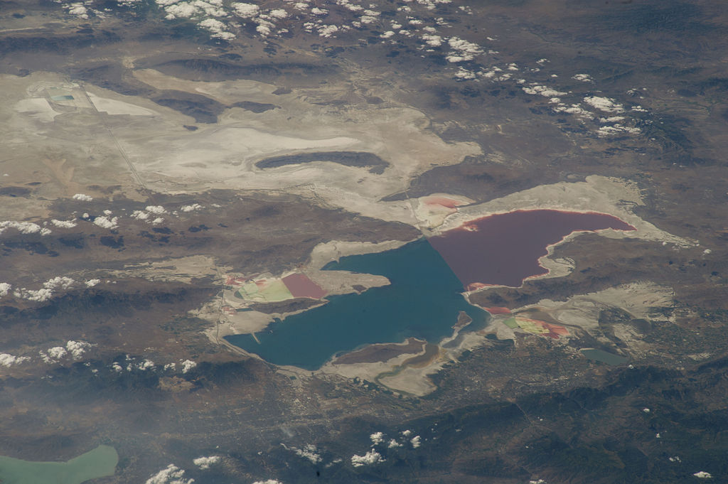 shrinking Great Salt Lake