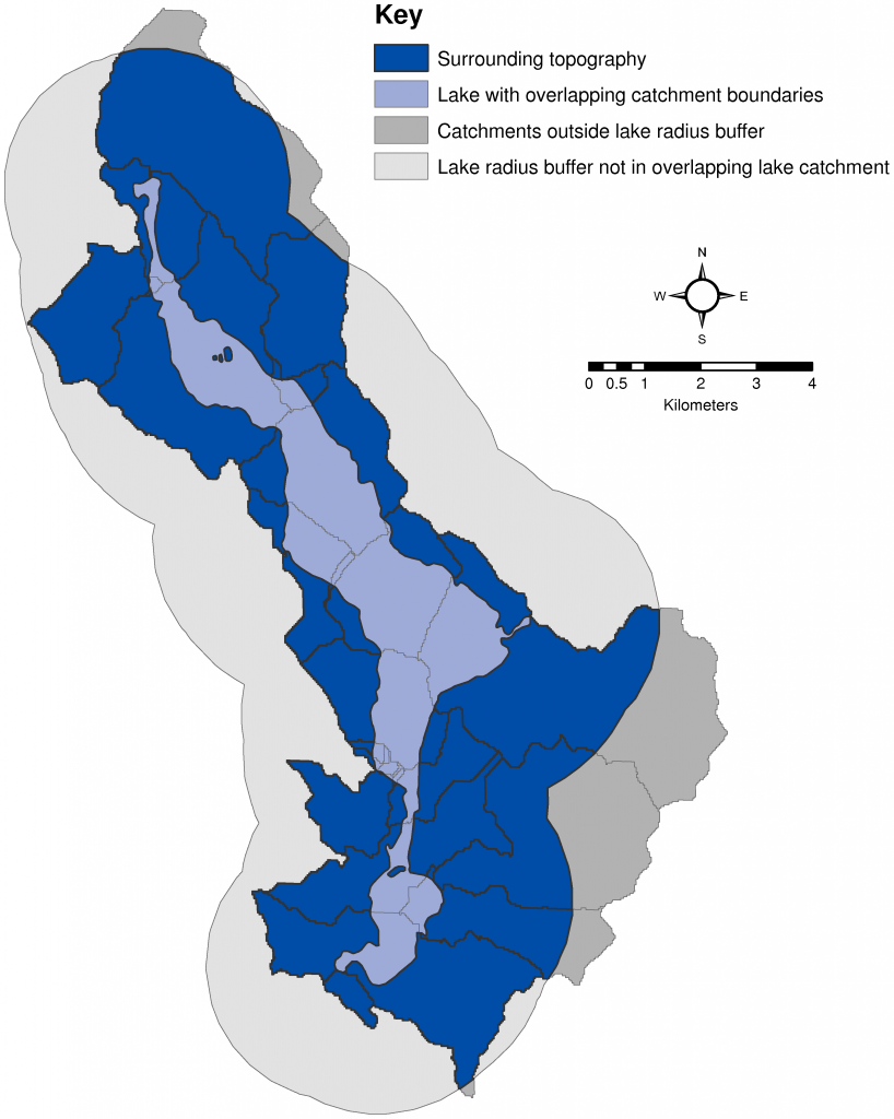 maximum lake depth