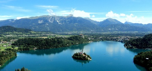 glacial lakes / lake bled