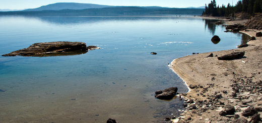 yellowstone lake west