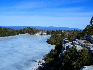 Frozen Lake Minnewaska