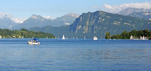 Lake Lucerne in Switzerland