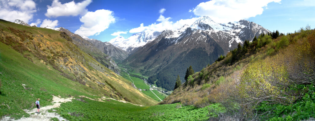 French Alps where the study on hypoxia duration occurred 