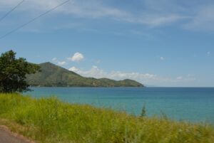 Lake Tanganyika where the coliform sampling occurred