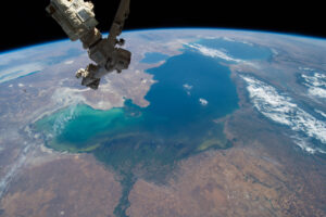 The Caspian Sea from the ISS