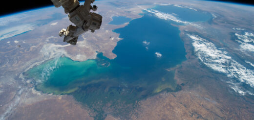 The Caspian Sea from the ISS