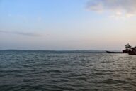 Lake Victoria from the shore of Jinja, Uganda